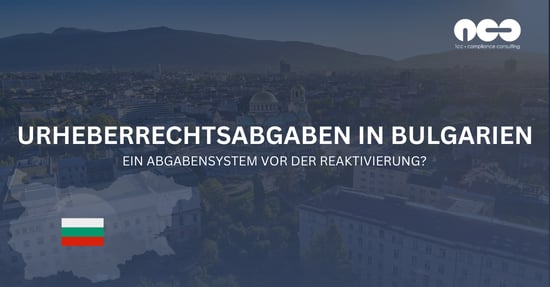 Urheberrechtsabgaben in Bulgarien: Reaktivierung noch in diesem Jahr?