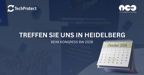 Wieder vor Ort: 1cc und TechProtect beim Kongress BW 2026
