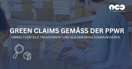 Umweltbezogene Angaben gemäß der PPWR