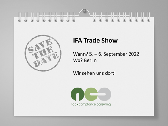 Treffen Sie uns auf der IFA-Messe in Berlin