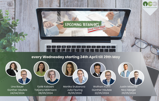 Upcoming free 1cc webinars in April and May 2024