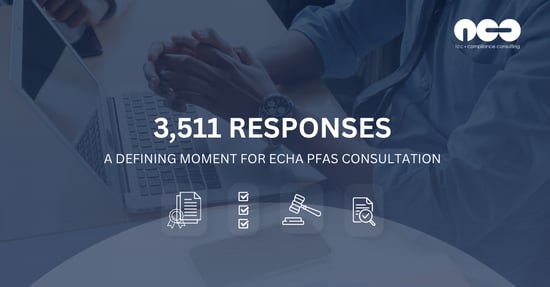 ECHA PFAS Consultation Receives Over 3,500 Comments
