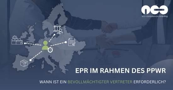 EPR gemäß der PPWR: Wann Sie einen Bevollmächtigten benötigen