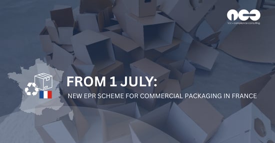 Launch of new EPR scheme for industrial and commercial packaging in France on July 1