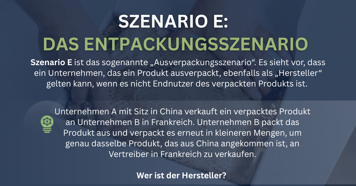 Das Entpackungsszenario