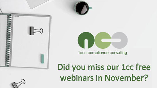 1cc-Webinare im November verpasst? Fordern Sie die Folien an!