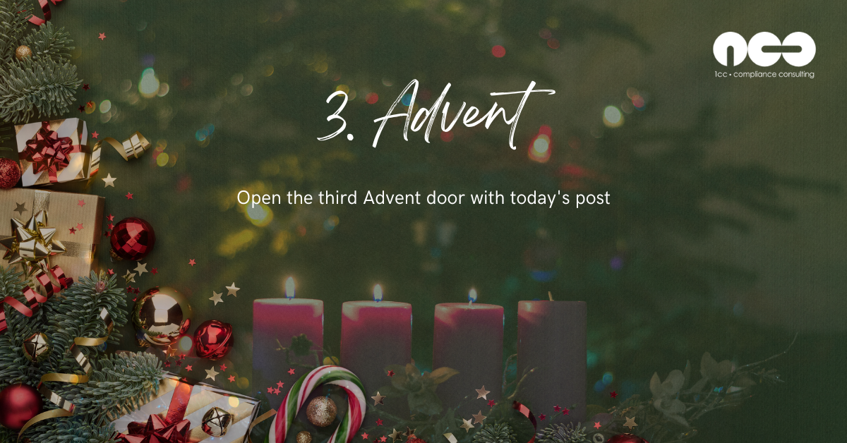 3rd Advent door: On the way to the New Year 2026 – Our services